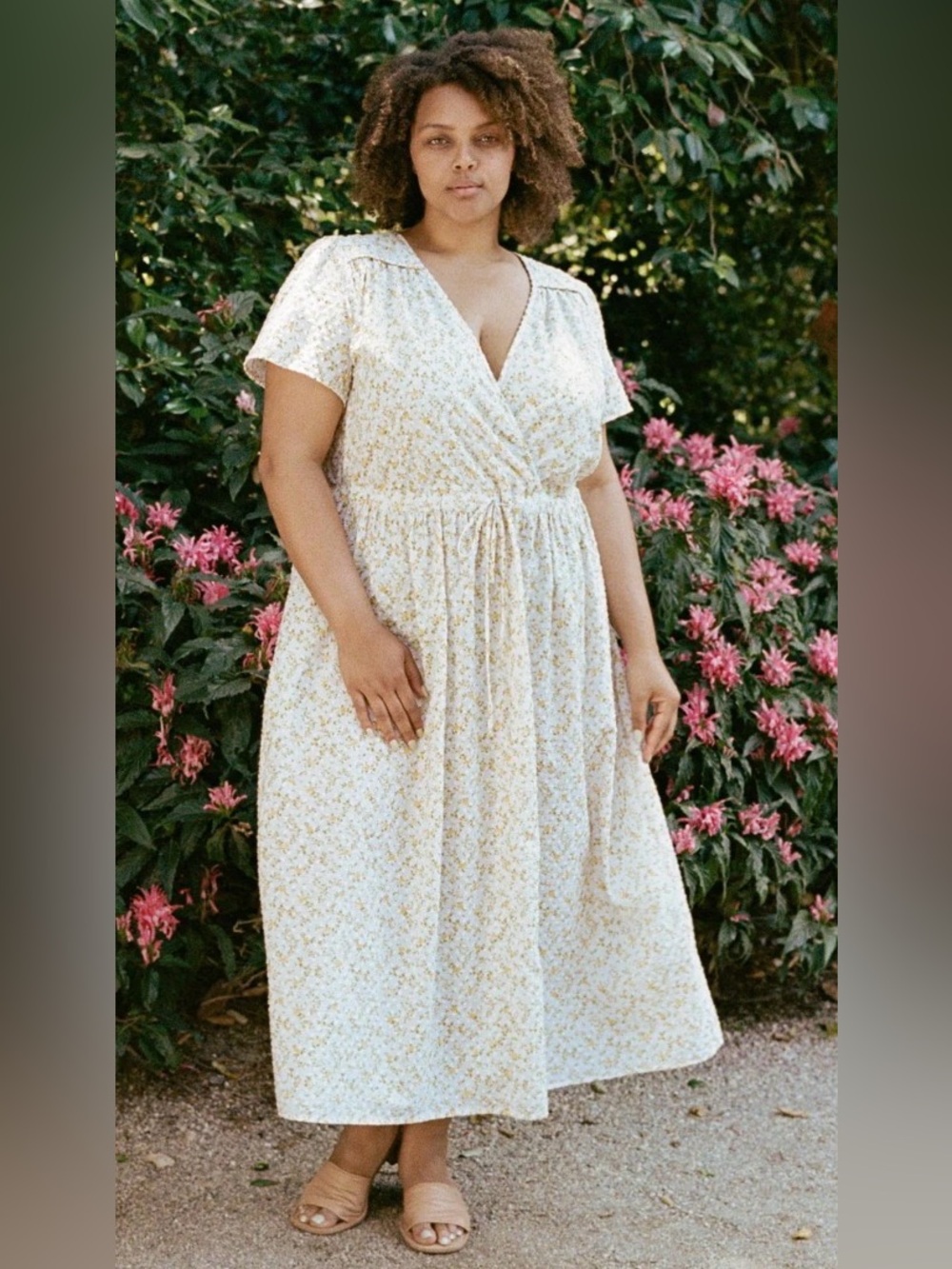 EUC Christy Dawn Dawn Purple Lilac Floral Dress